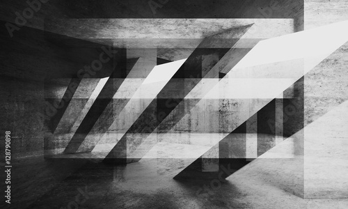 Abstract grungy concrete background  3d art