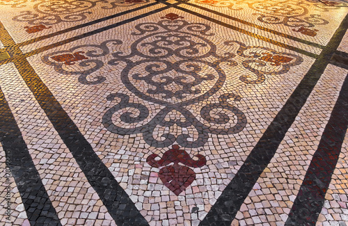 Azulejo - portuguese ceramic tiles background