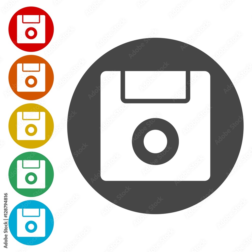 Save Icon, File save icon, Disc icon Save Icon, File save icon, Disc icon