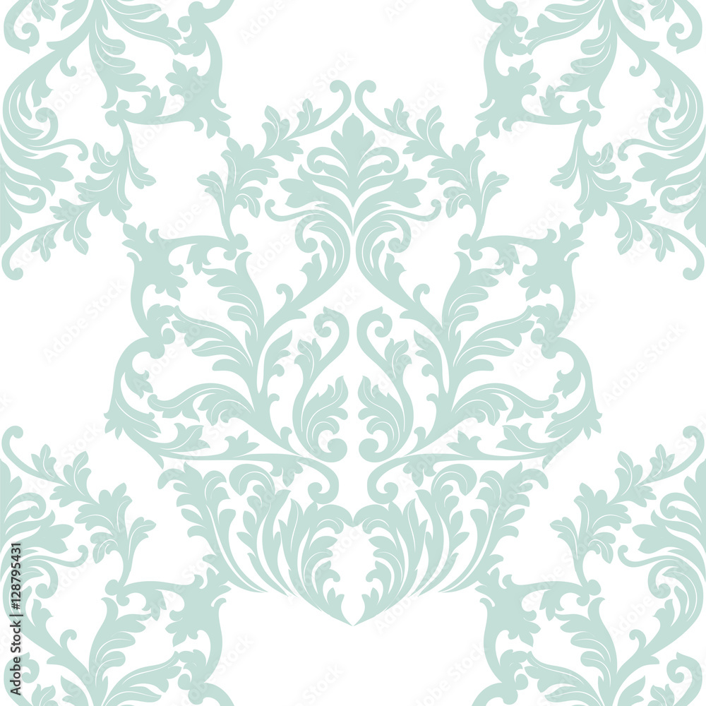 Vintage baroque ornament. Retro pattern antique style. Luxury old fashioned damask. Royal Victorian texture for wallpapers, textile, wrapping. Exquisite floral decor