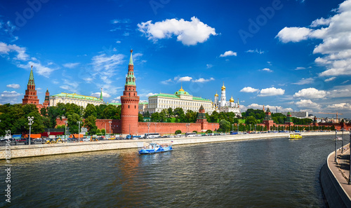 View of the Kremlin from the bridge