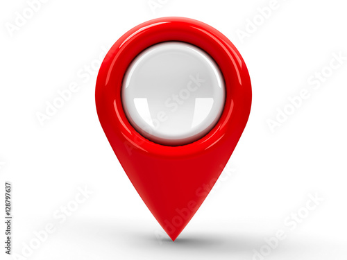 Red map pointer blank Free Download Red map pointer blank - GFXLoad