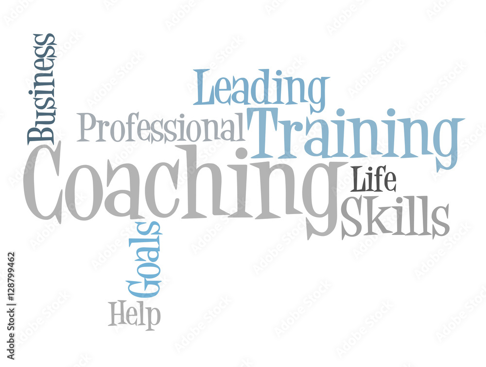 COACHING word cloud