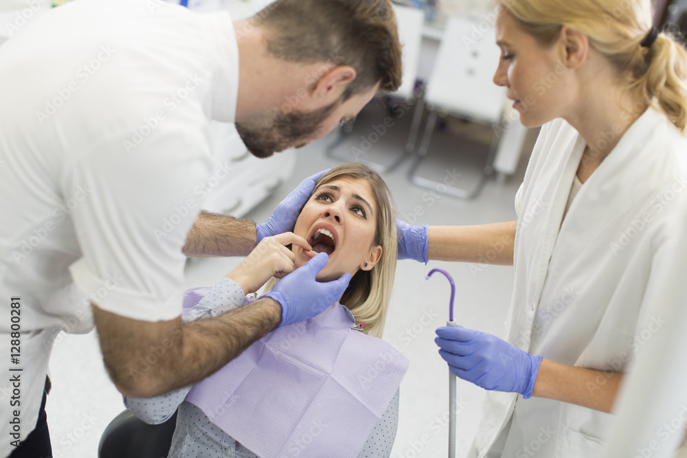 Obraz premium Dental checkup