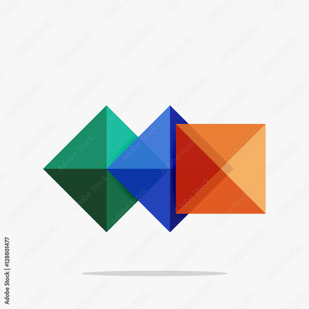 Vector blank abstract squares background Vector blank abstract squares background