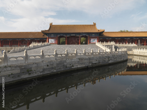 The Chinese Imperial Palace in the Forbidden City, Beijing.