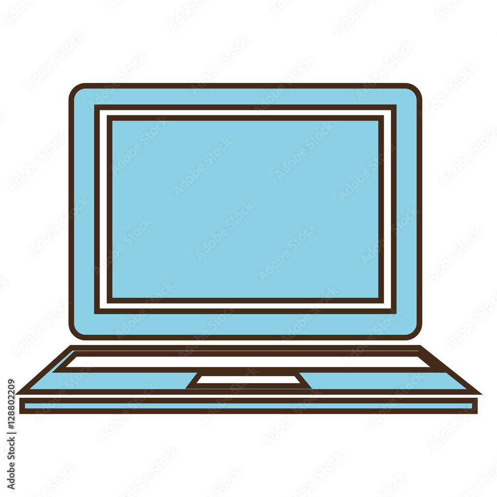 laptop computer isolated icon vector illustration design laptop computer isolated icon vector illustration design