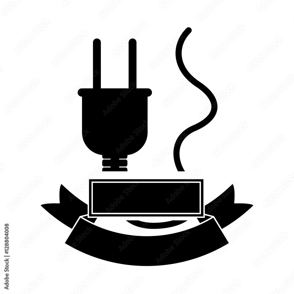 Plug sign icon. Energy power technology and charge theme. Isolated design. Vector illustration Plug sign icon. Energy power technology and charge theme. Isolated design. Vector illustration