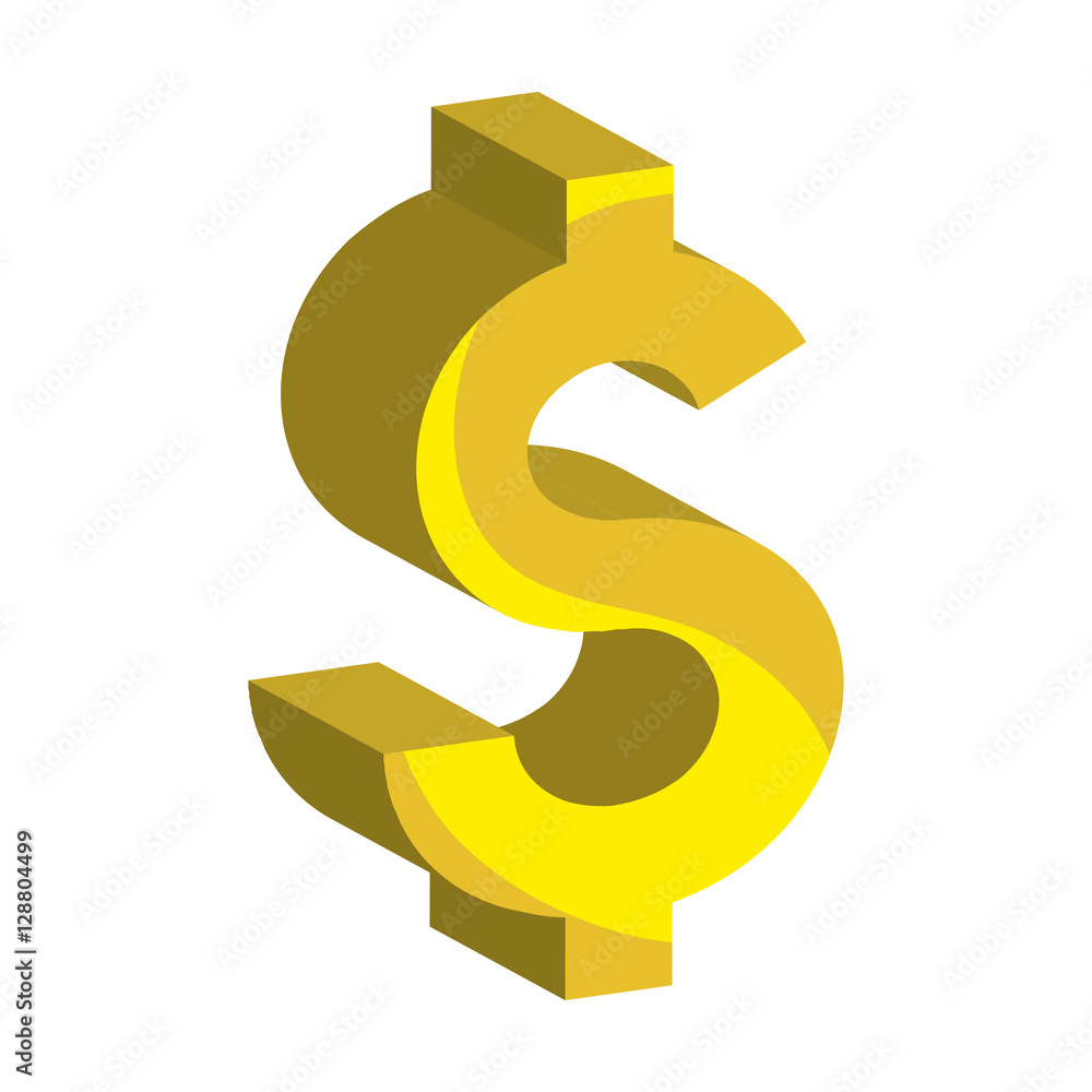 dollar money gold icon vector illustration design dollar money gold icon vector illustration design