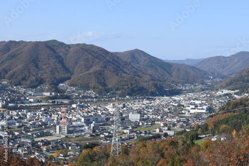 The scene of Takahashi City (Okayama prefecture, Japan)/ 岡山県高梁市の町並み photo
