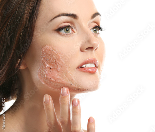 Young beautiful woman with ...