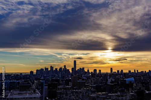 NYC Split Sunset