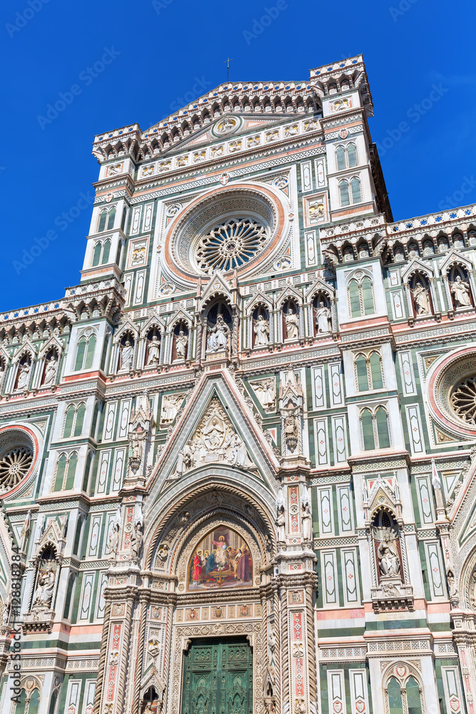 west facade of the Cathedral of Florence