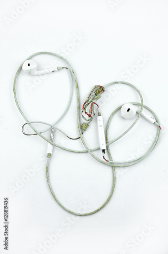 old headphones