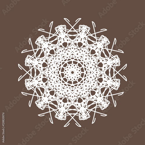 Round Lace Collection Vecto...