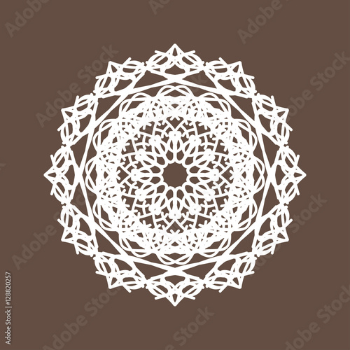 Round Lace Collection Vecto...