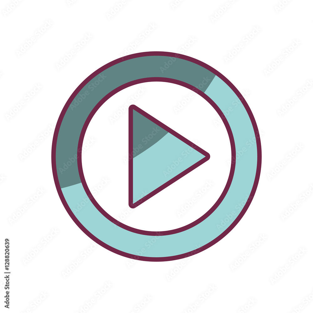 play button silhouette isolated icon vector illustration design play button silhouette isolated icon vector illustration design
