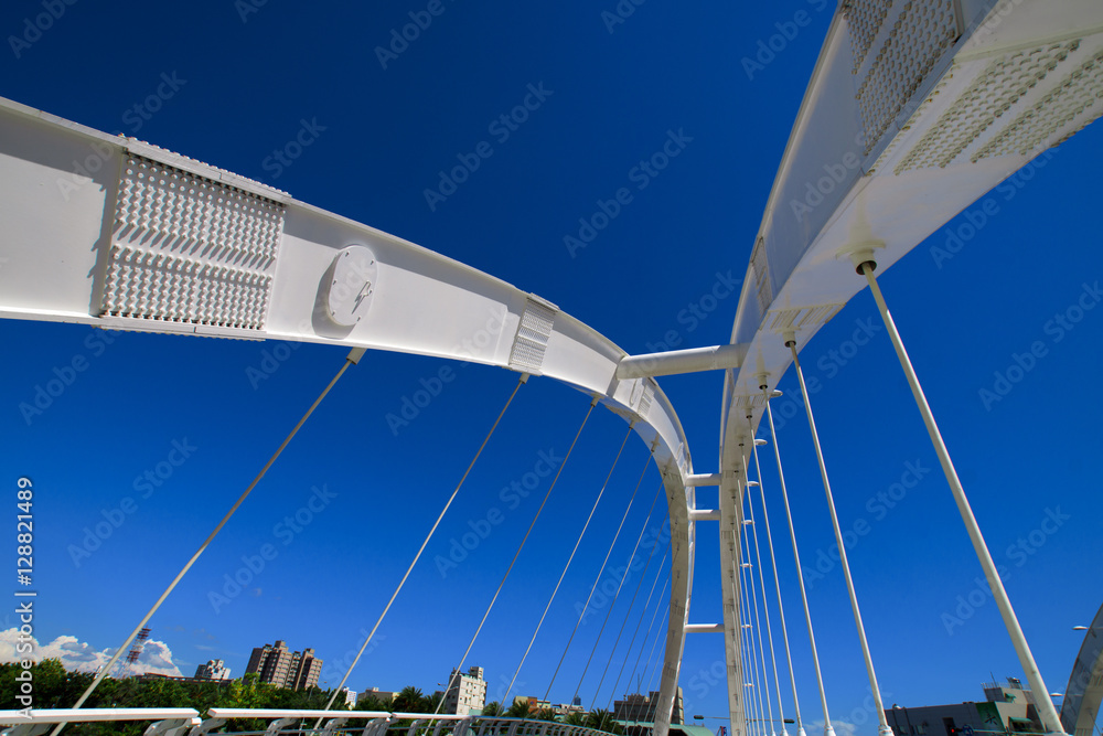 Obraz premium Rope bridge