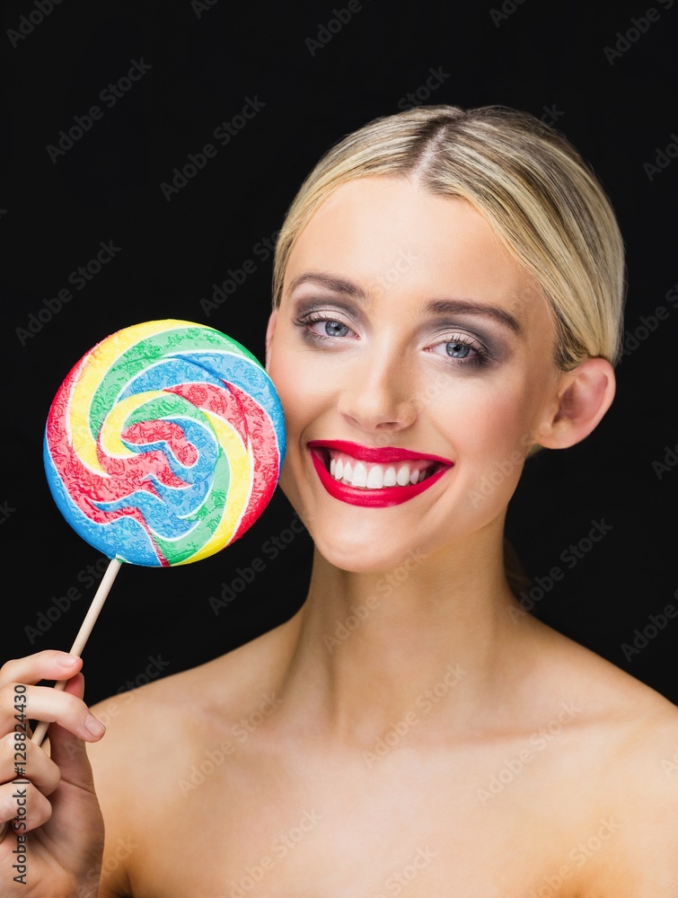 Fototapeta premium Portrait of woman posing for the camera