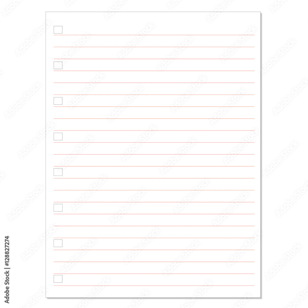 Collection of note papers background ,Illustration eps 10 Collection of note papers background ,Illustration eps 10