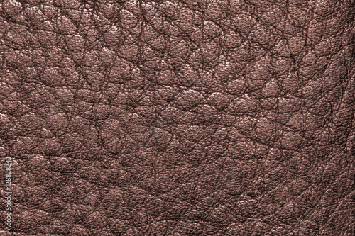 Brown leather texture background for design with copy space for text or image.