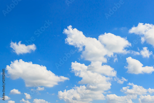 Fototapeta Naklejka Na Ścianę i Meble -  Blue sky and cloud with daylight natural background.