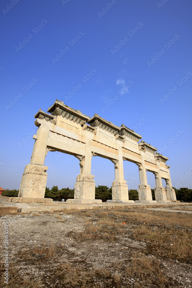 Chinese ancient stone arch