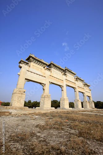 Chinese ancient stone arch