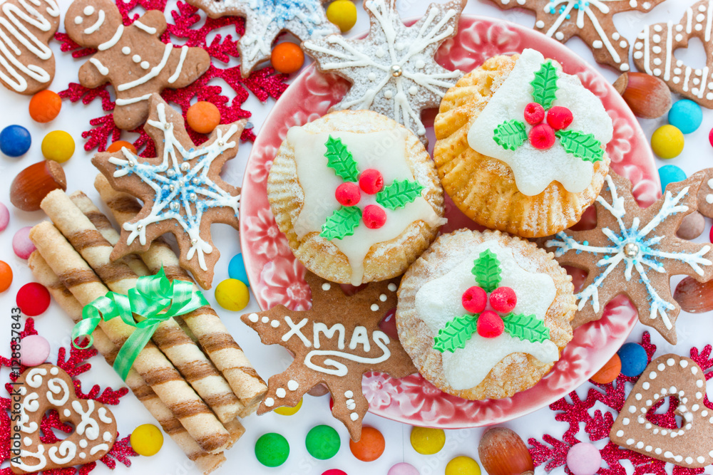 Christmas traditional sweets and treats