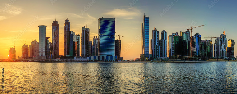 Business bay of Dubai, UAE