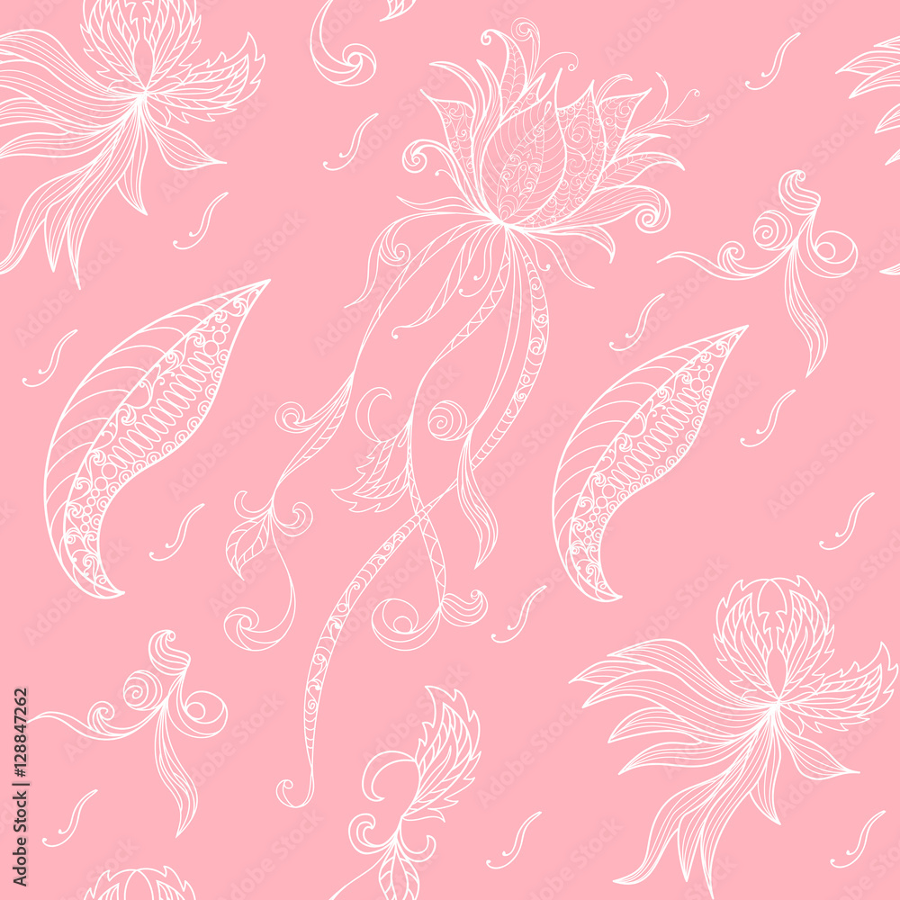 lotus seamless pattern lotus seamless pattern