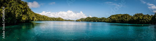 Canvas Print outside jellyfish lake palau