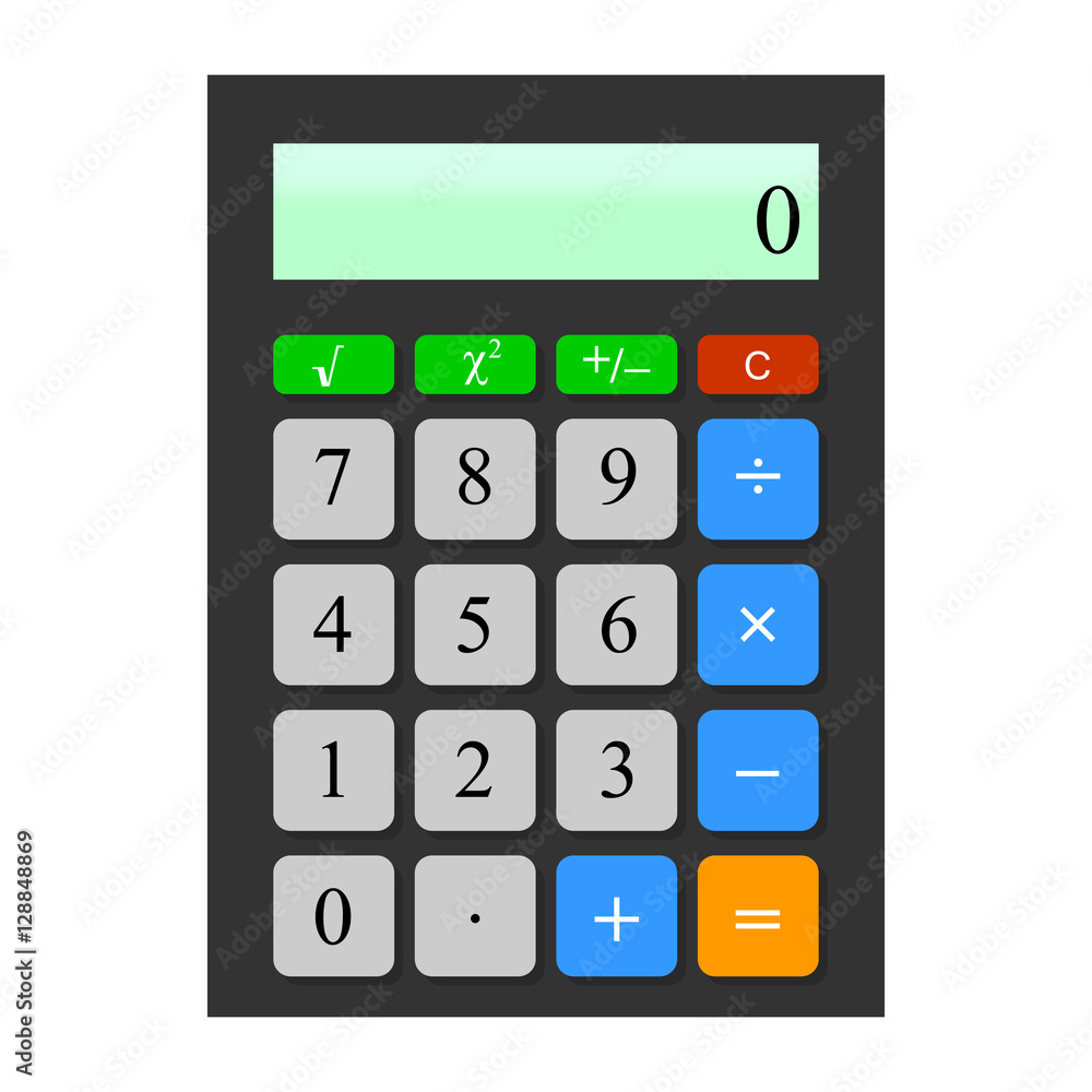 Universal touch calculator that can be used for programs and applications Universal touch calculator that can be used for programs and applications