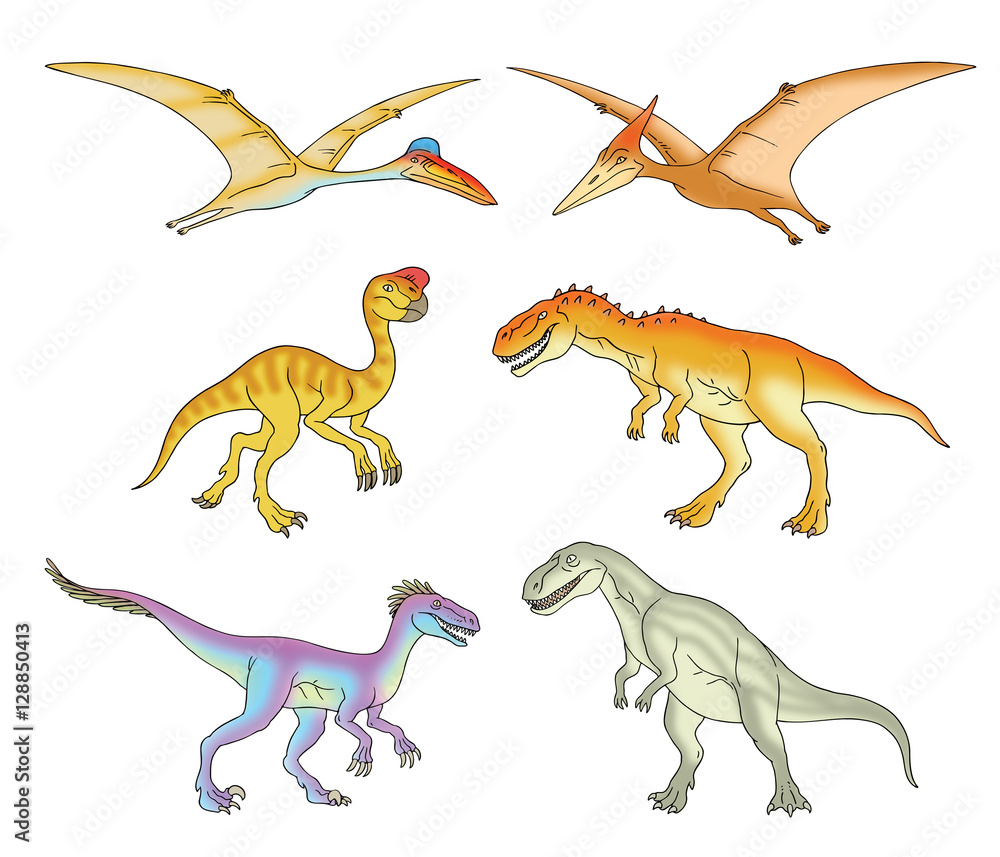 dinosaurs set 1