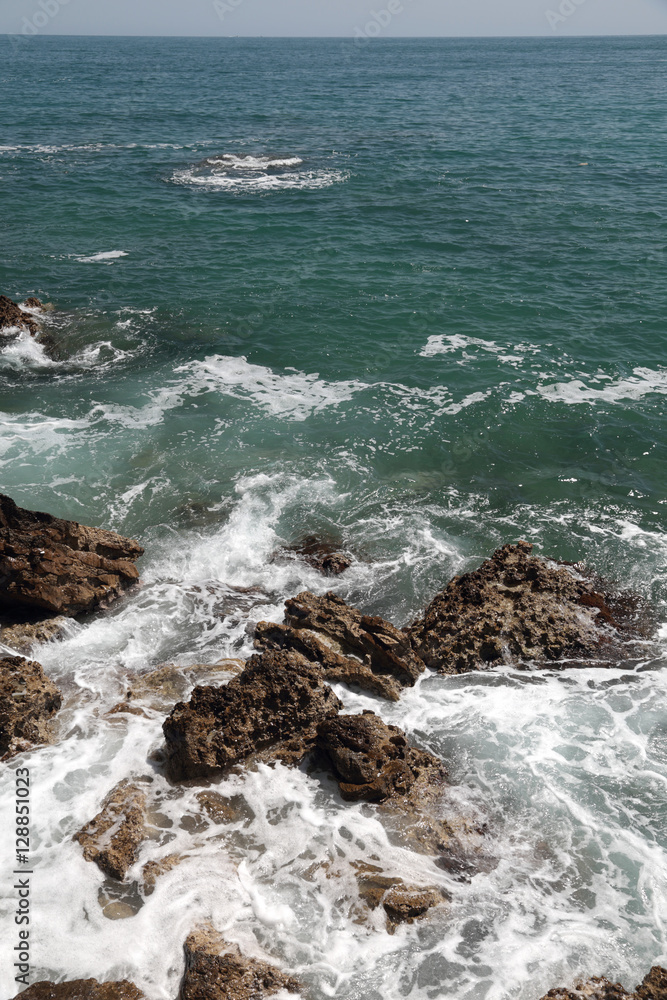 The coastline of the Adriatic The coastline of the Adriatic
