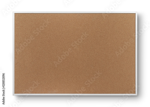 Photography Blank old corkboard with clipping path