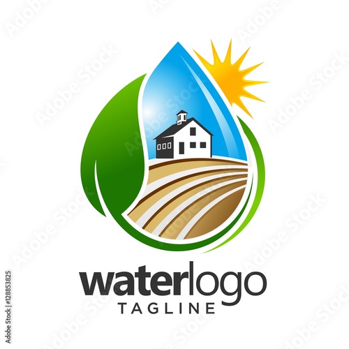 water logo vector