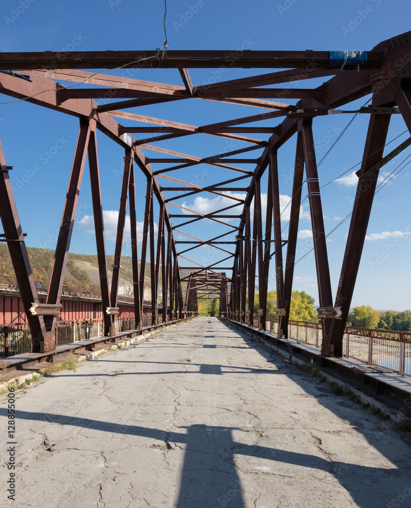 Old abandoned bridge