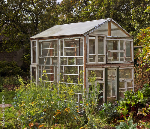 Small greenhouse.