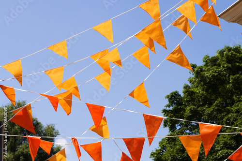 orange flags