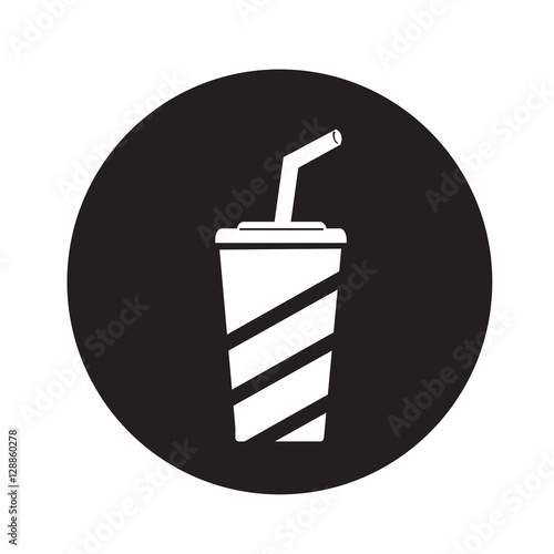 Soft drink icon illustration design