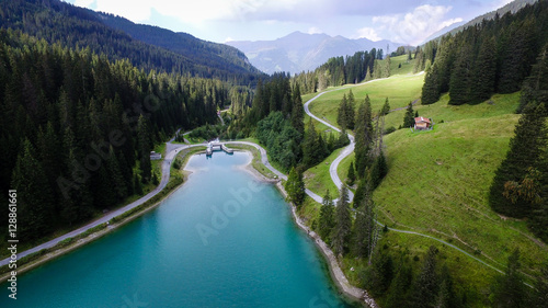 Arosa Mountain Lake