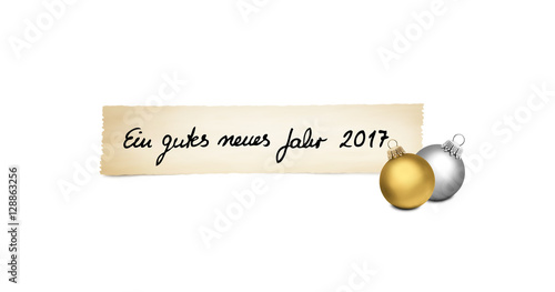 2017 Mit Christbaumkugeln