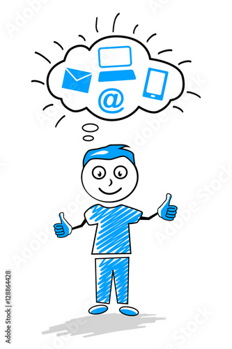 Cartoon - Kommunikation - 2