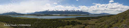 Parco Nazionale dei ghiacciai, 24/11/2010: vista sul Ghiacciaio Perito Moreno, il Lago Roca e il Lago Argentino dal sentiero che porta in cima al Cerro Cristal