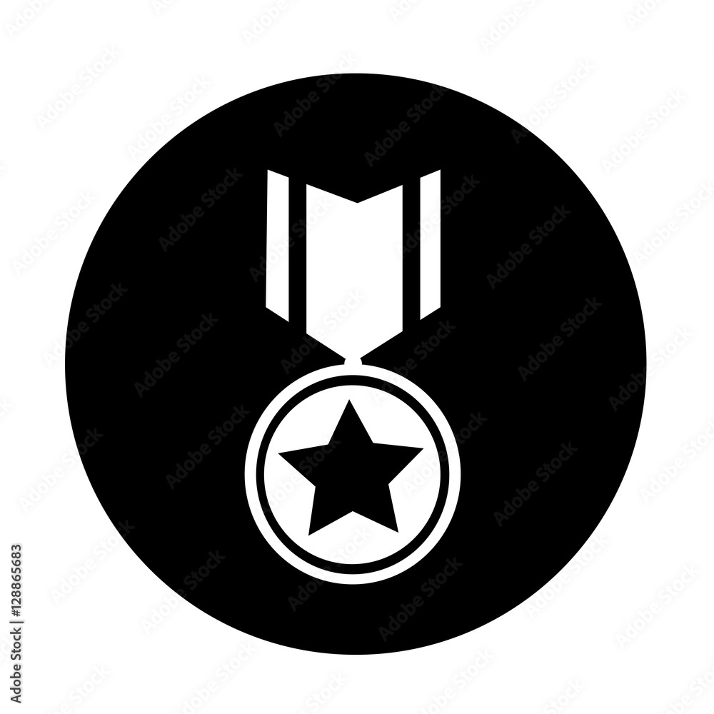 medal icon illustration design medal icon illustration design