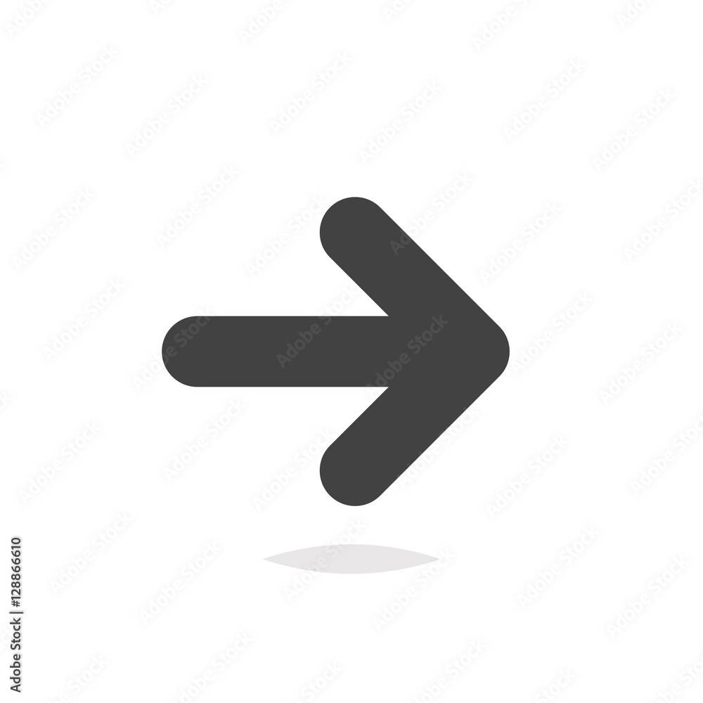 Arrow icon vector isolated Arrow icon vector isolated