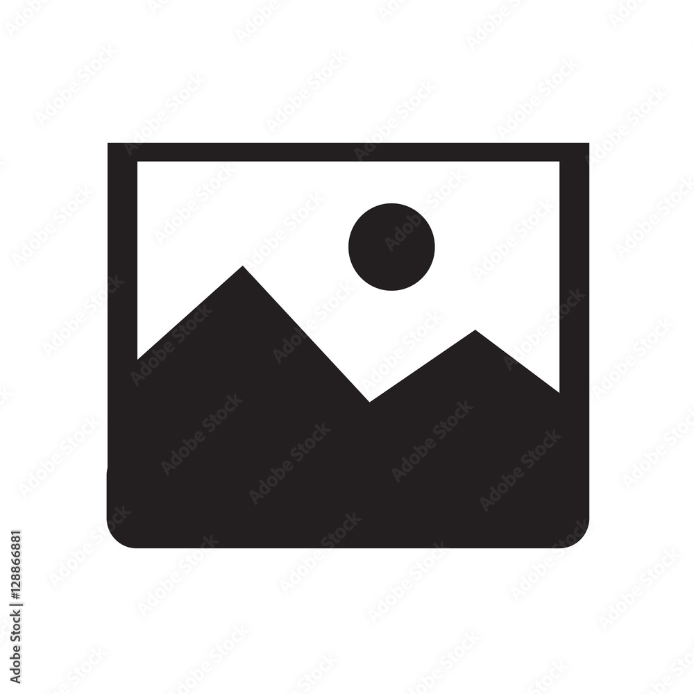 Photo icon illustration design Photo icon illustration design
