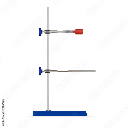 Chemistry Lab Flask And Tubes Grip Stand Holder