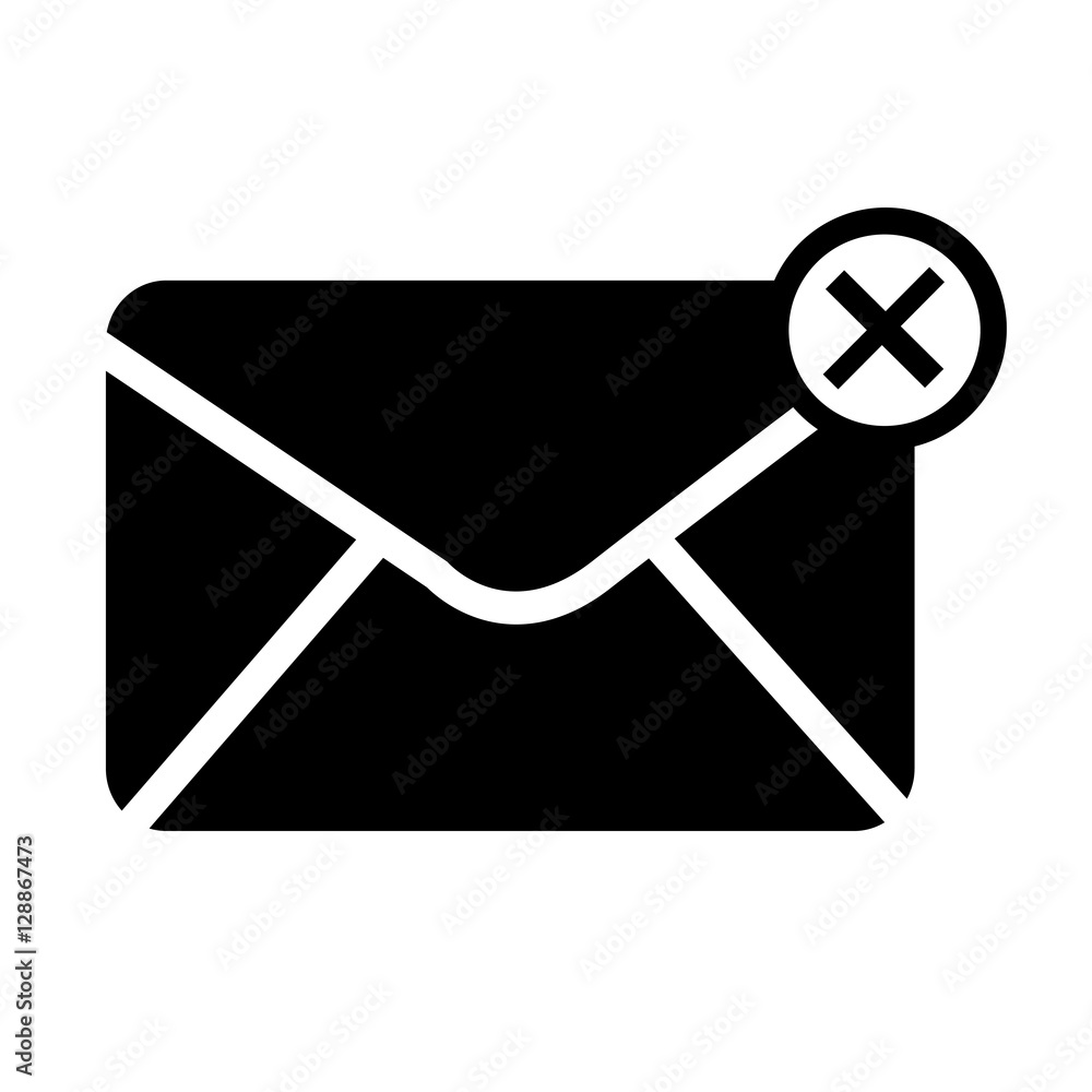 Envelope Mail icon illustration design Envelope Mail icon illustration design